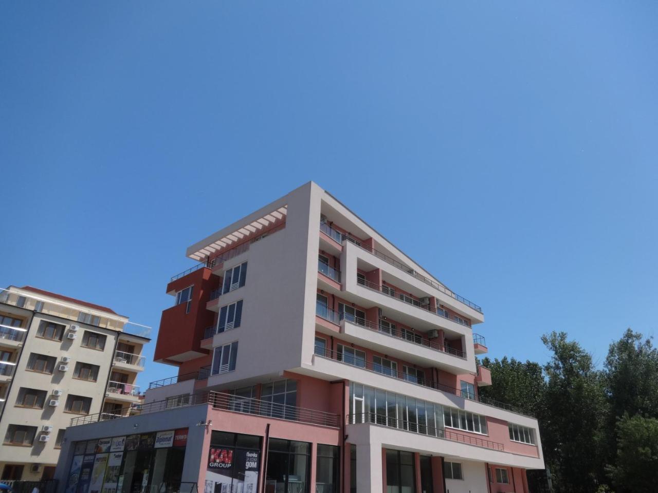 Capuccino Guest Apartments - Free Parking And Wi-Fi Sunny Beach Exterior foto